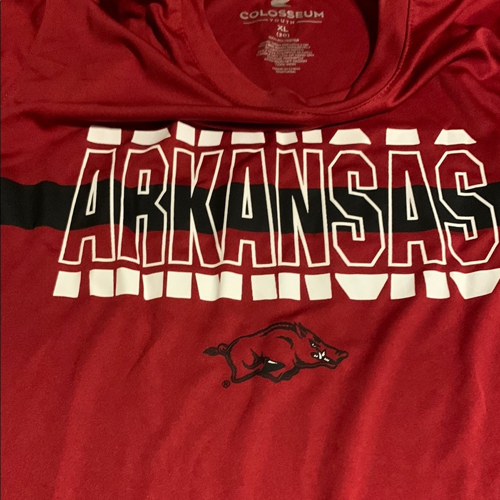 Arkansas Razorbacks Red T-Shirt - Picture 4 of 4